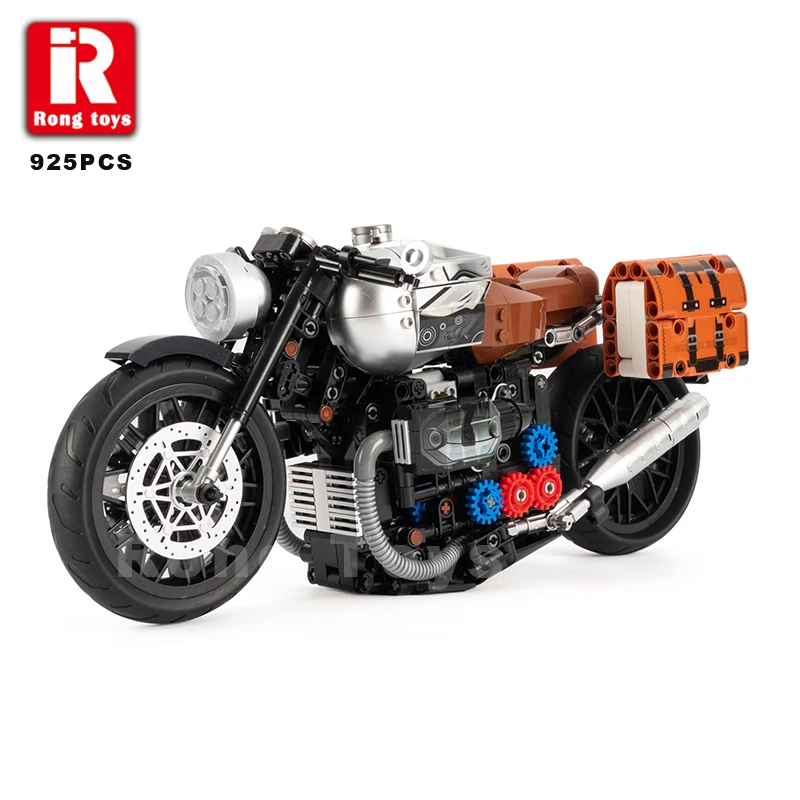 

Конструктор мотоциклетный классический 1:8 R Nine T, 925 шт.