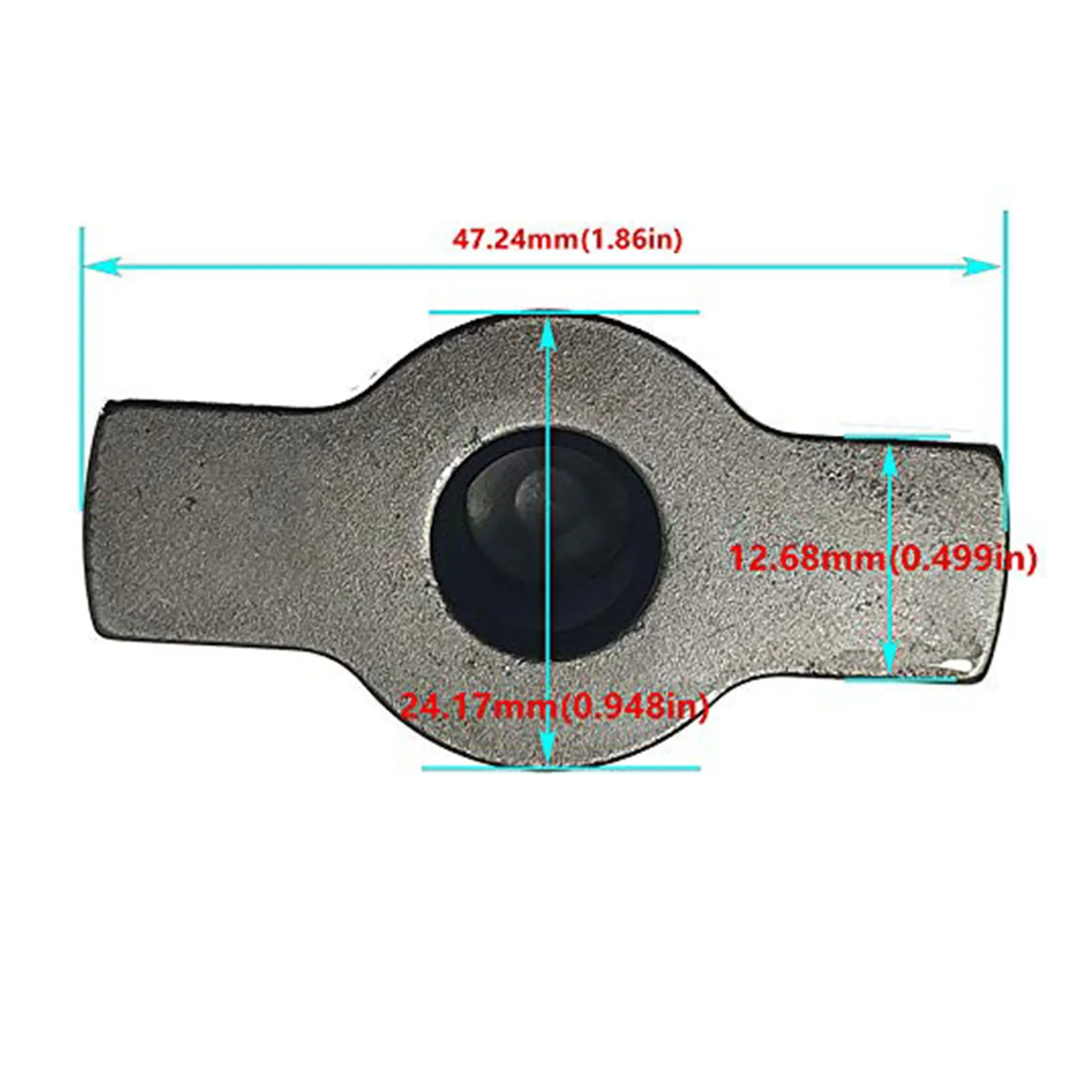 Suitable for DCF899 DCF899B DCF899M1 DCF899P1 Cordless Impact Wrench 1/2 Inch Anvil N415874 Alloy Steel Detent Pin Anvil - view 4