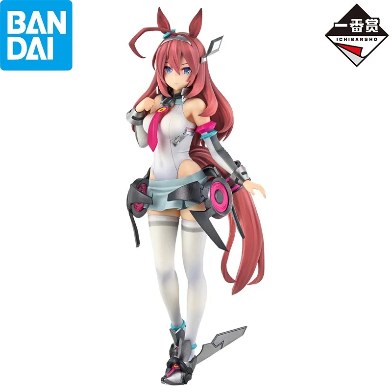 In Stock BANDAI Ichiban kuji Mihono Bourbon Figure Uma Musume Pretty Derby 10th B prize Anime Action Model Collectible Toys Gift