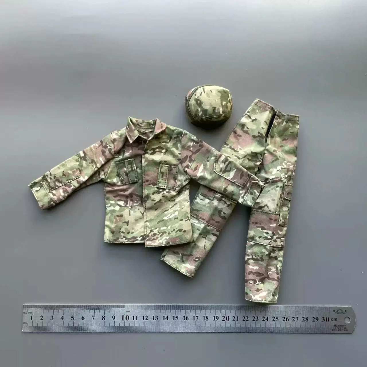 

Little 1/6 Soldier Clothing Accessories Special Forces Jungle Clothes Pants Helmets Model Fit 12'' Action Figure Body In Stock