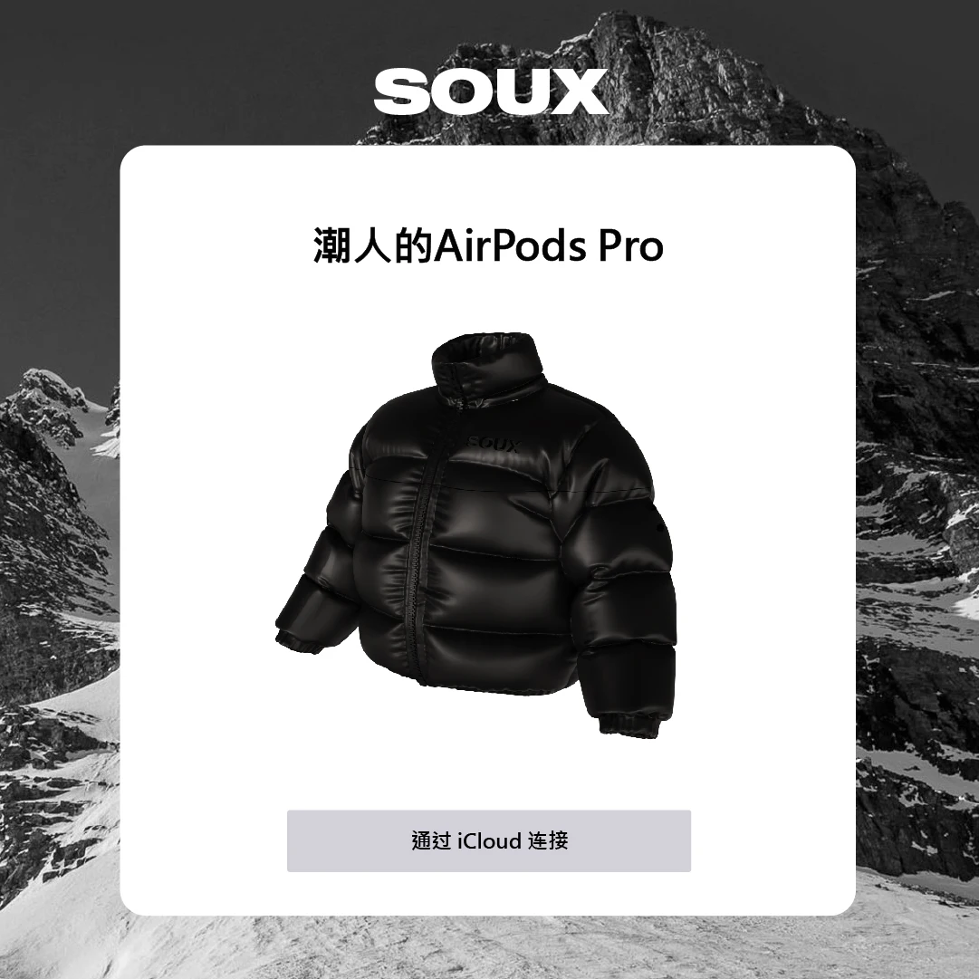 

Winter Down Jacket Earphone Case for Airpods Pro1/2/3 Custom 3D Resin Hard Shell Decoration Originality Earphone Case Gift