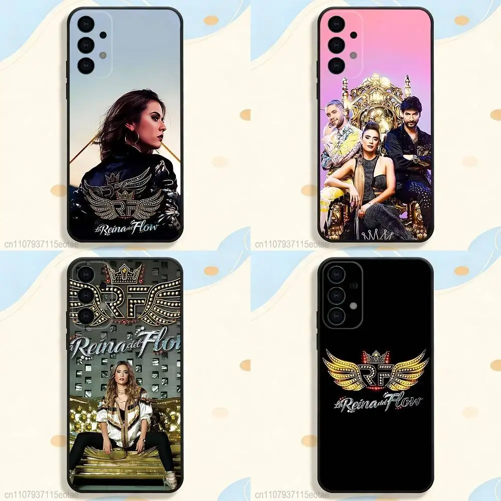 

Queen of Flow La Reina Del Flow Phone Case for Samsung S26 S24 S22 S25 Ultra S9 S20 FE S23 Plus S10 S21 Shockproof Funda Cover