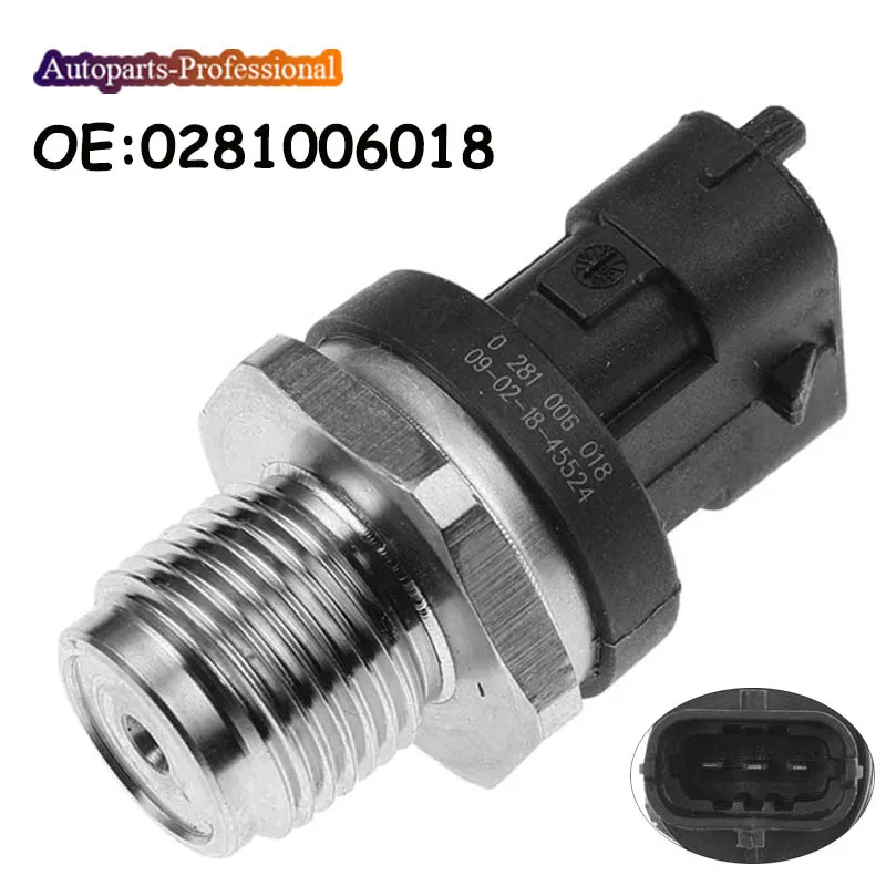 

Car Auto accessorie Fuel Rail Pressure Sensor 0281006018 0281006164 0445214076 For Ford Ranger Everest for Mazda BT-50 2.5 3.0