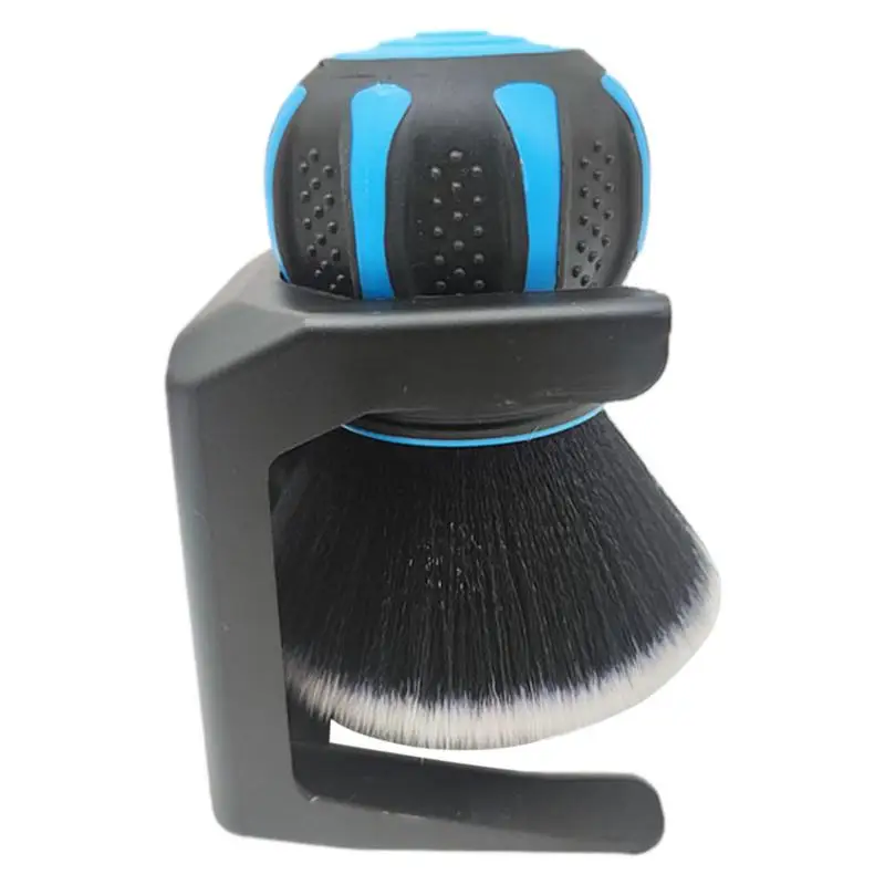 Car Detailing Brushes With Storage Rack Covers Soft Bristles Auto Interior Dust Cleaner Car Detail Brush Cleaning Detail Tool