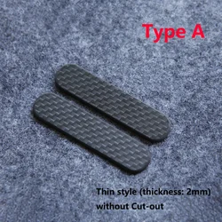 3 Types 3K Carbon Fibre Material Knife Handle Scale Patches For 58mm Victorinox Swiss Army Knives Grip DIY Make Accessories Part