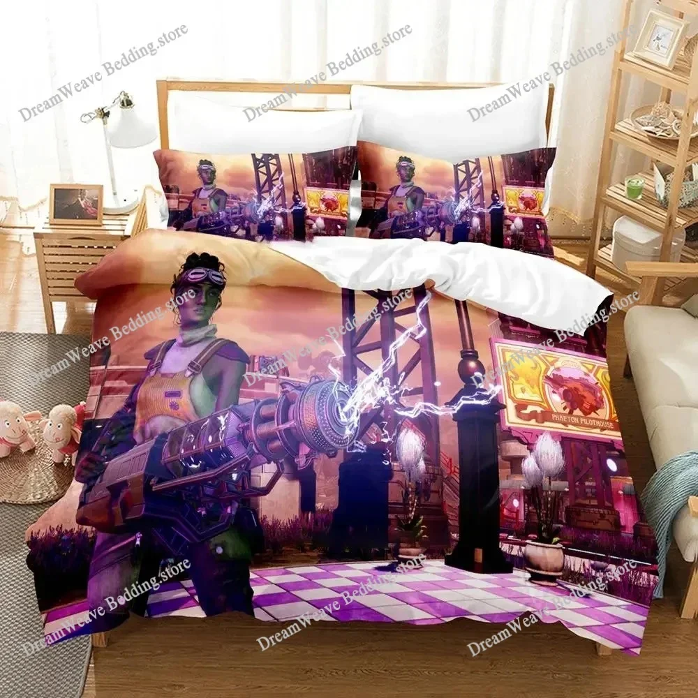 Bedding Decor New The Outer Worlds Bedding Set Single Twin Full Queen King Size Bed Set Adult Kid Bedroom Duvet Cover Sets 3D Pr