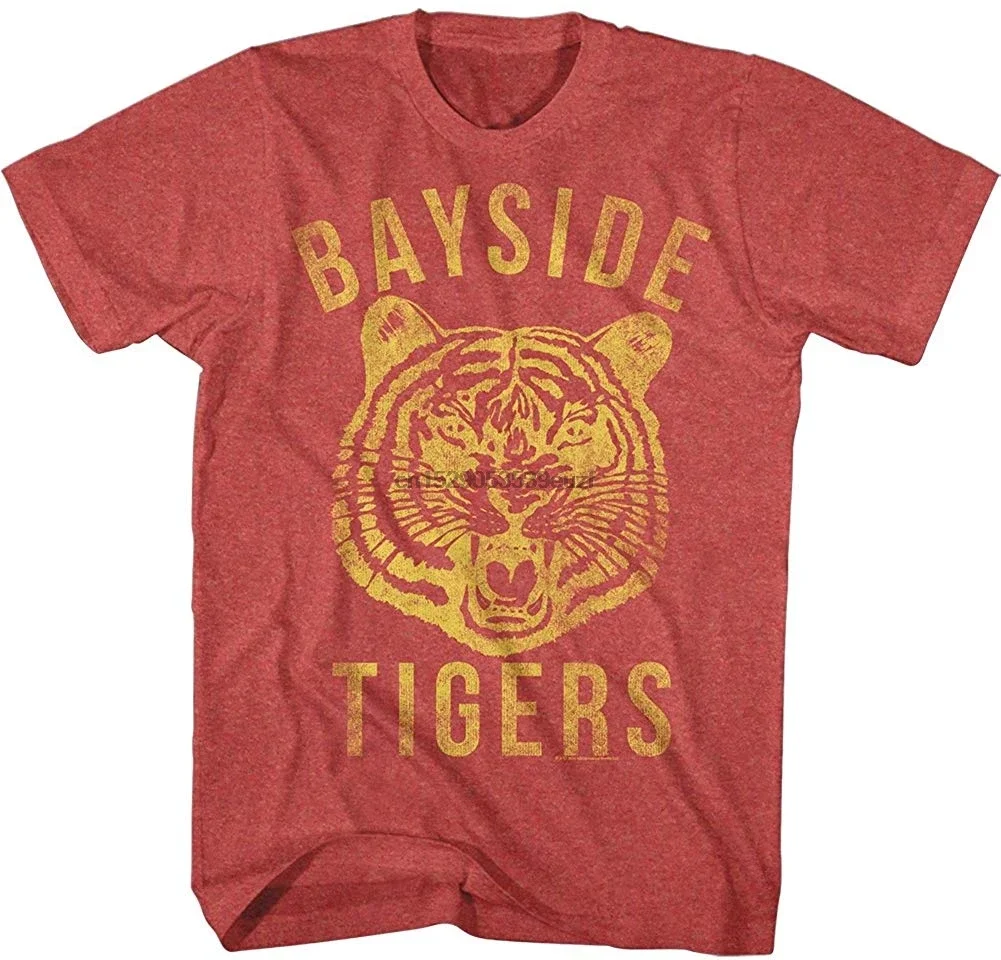 Saved By The Bell 1990 Bayside Tigers Teen Comedy Sitcom Adult Red T Shirt Men Women Oversized Tops TEE Shirt