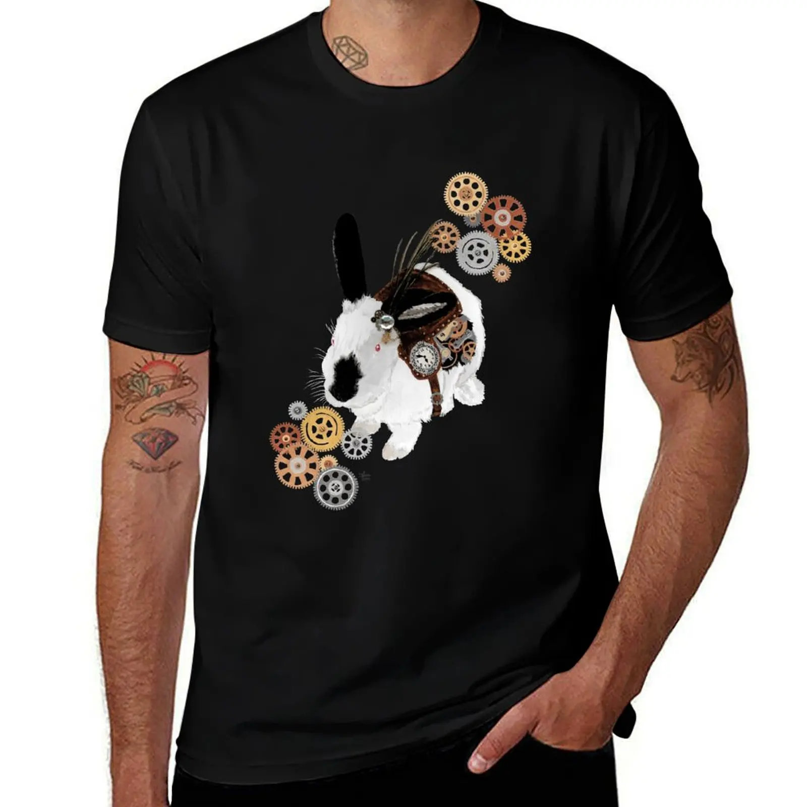 Steampunk'd Felice T-Shirt Casual Minimalist Short Sleeve Top T-Shirt