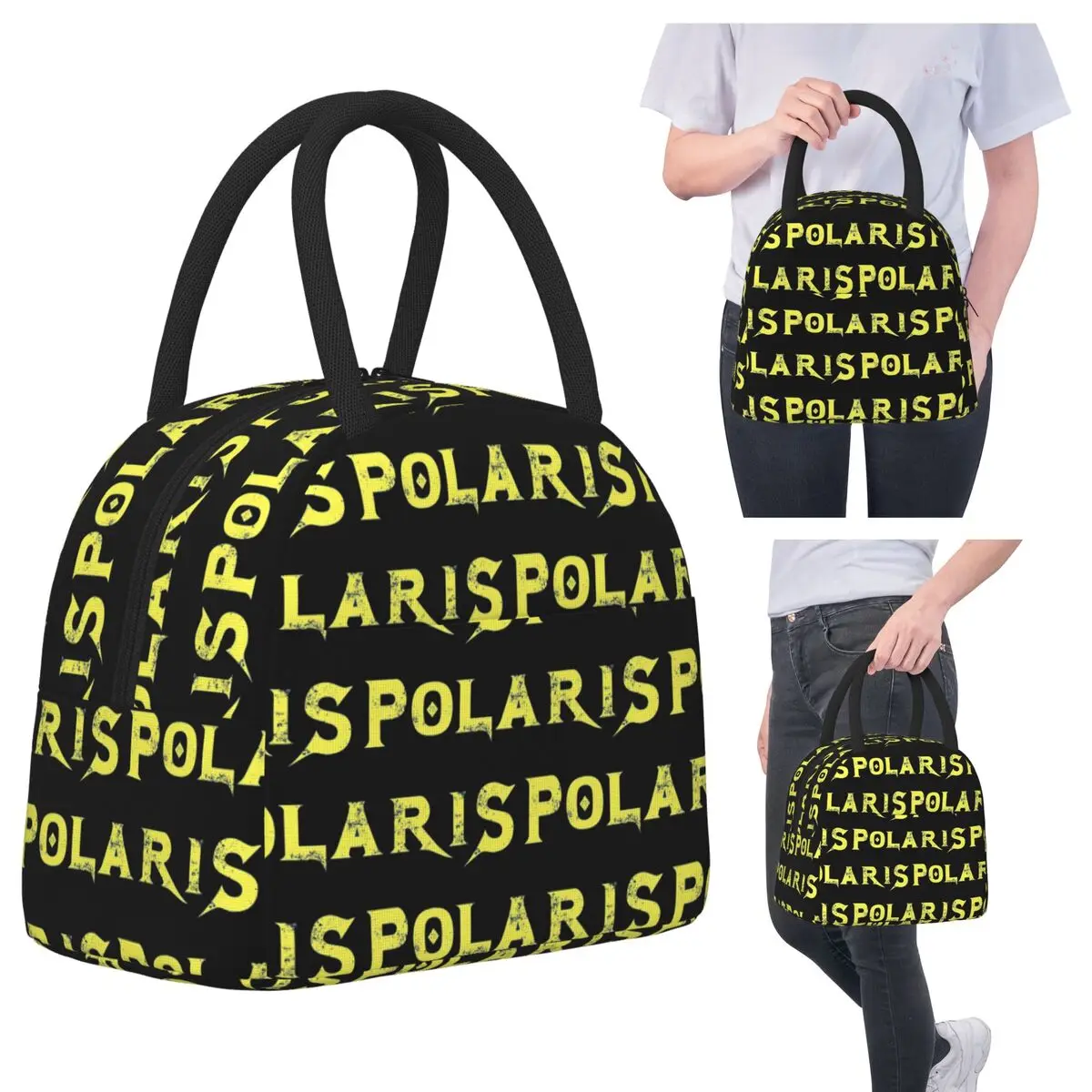

Сумки для обеда с логотипом Polaris, изолированная коробка для бенто, водонепроницаемая сумка для обеда, герметичные сумки для пикника, термосумка для женщин и девочек, путешествия