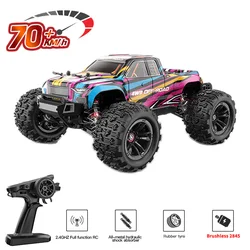 MJX 16208/16209/16210 RC Car 4WD zdalnie sterowany pojazd terenowy bezszczotkowy szybki wyścigowy Crawler 2S 3S akumulator