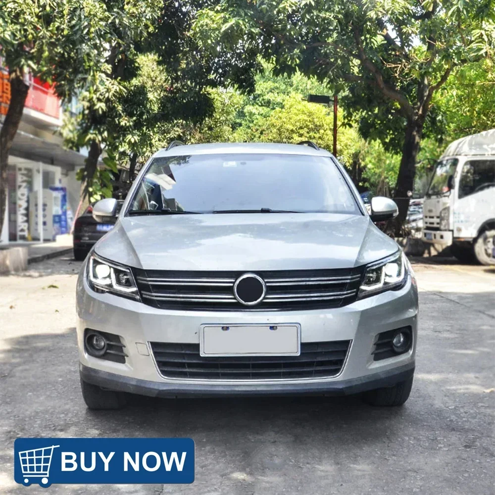 

Auto Headlight Assembly For Tiguan 2009-2012 LED Car Head Lights Lighting Systems Projector Lens Streamer Turn Light Accessories