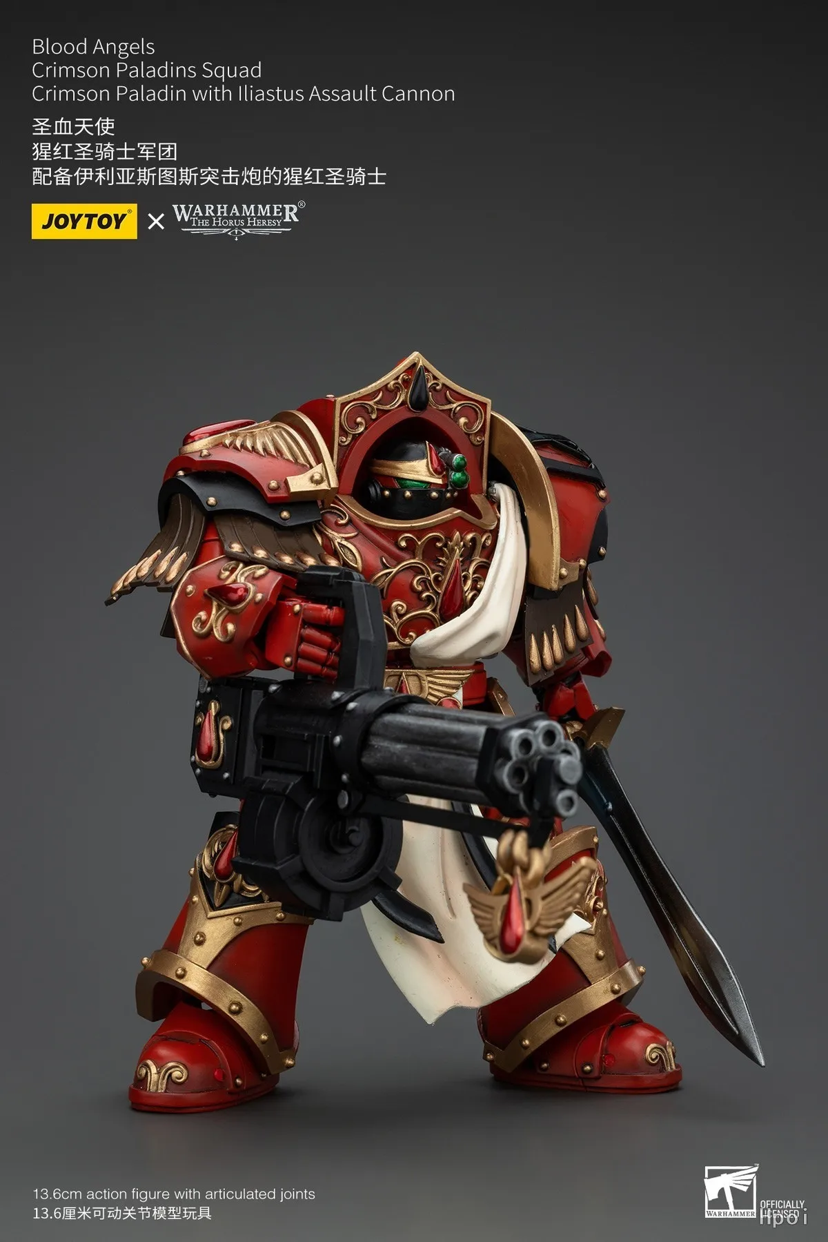 【Origineel】JOYTOY Warhammer 40K Blood Angels Crimson Paladins Squad 5PCS 1/18 Action Figure Model Speelgoed