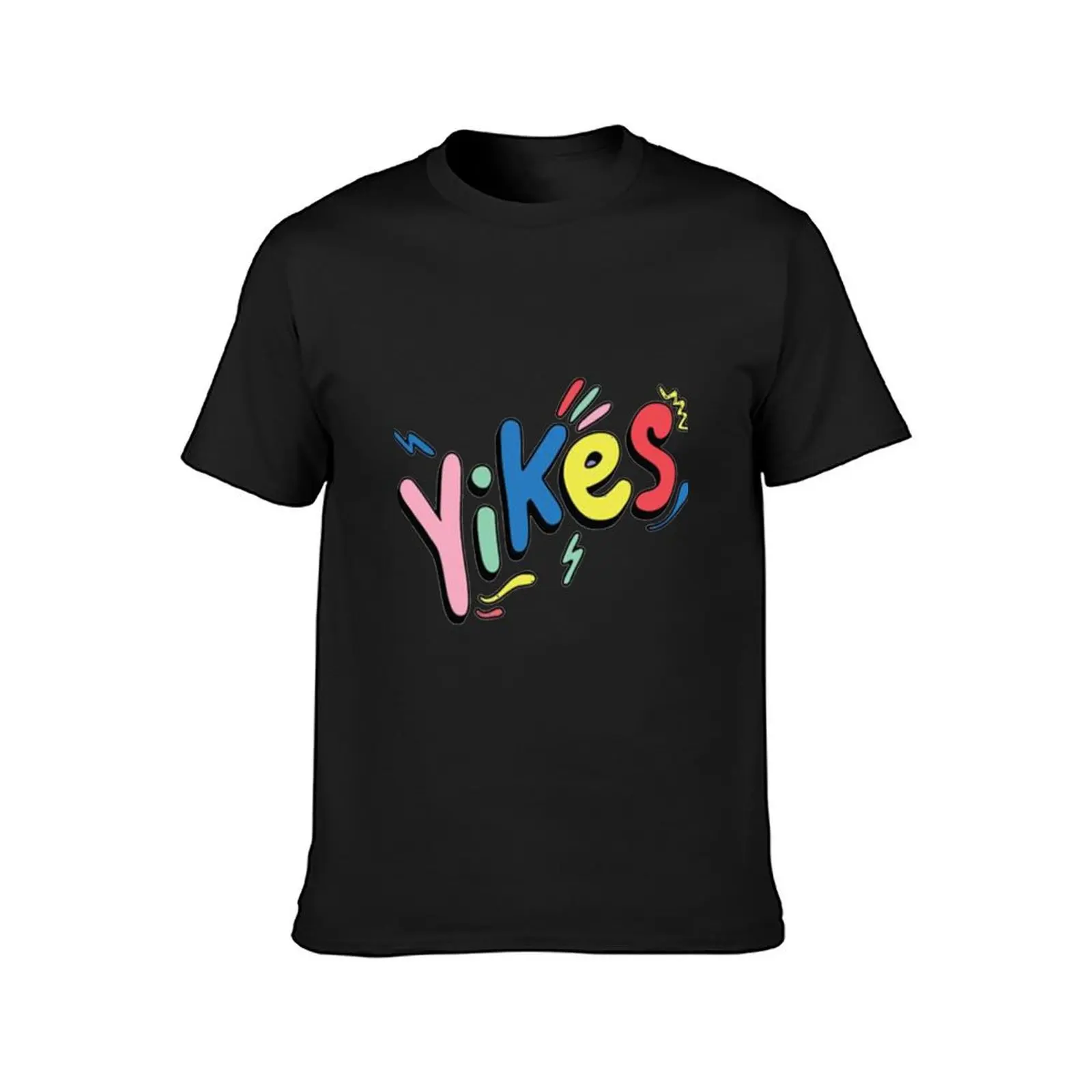 Eddy burback Merch Yikes Rainbow T-Shirt sweat graphics cute clothes t shirts for men