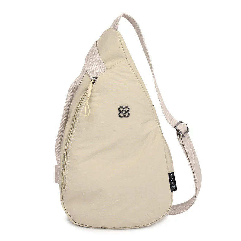 

Women's Chest Bag - Casual Minimalist Crossbody, Stylish Versatile Nylon Travel Accessory