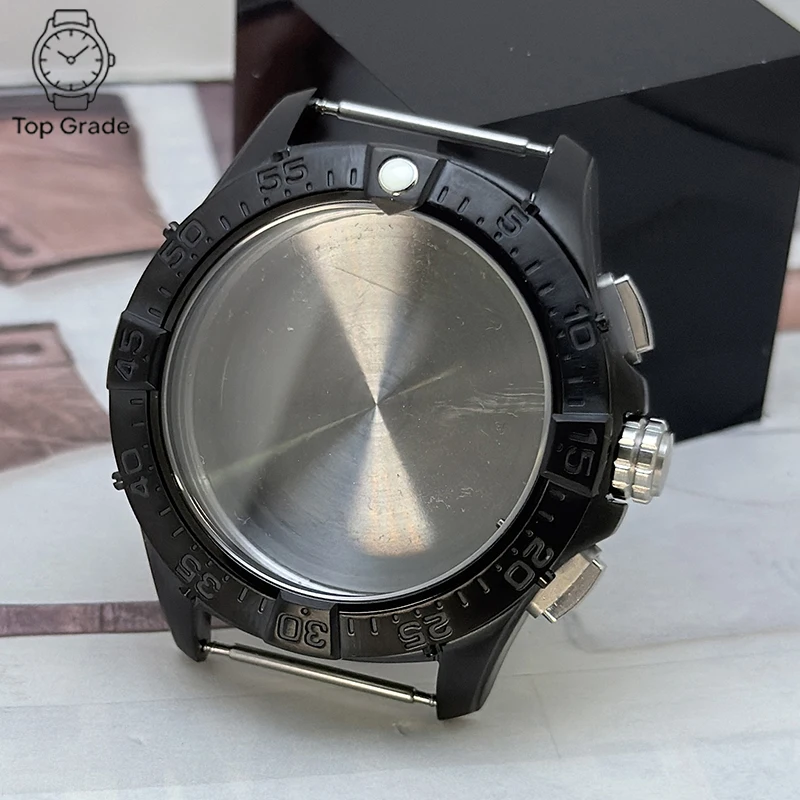 42mm Watch Case Jet Pilots Air Force Military Aviation No Logo For Seiko Breitling AvengerVK63 Automatic Movement Mod Parts