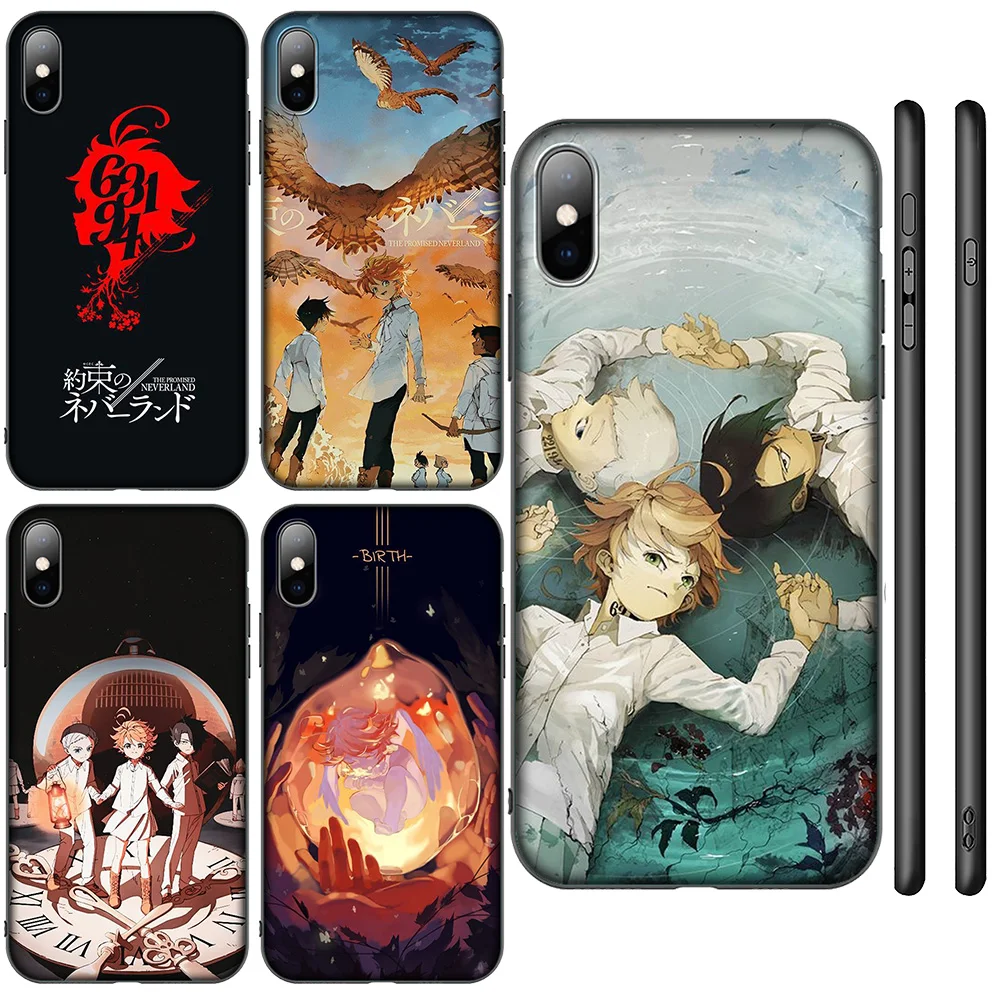 H-163 The Promised Neverland Anime Case for Samsung Galaxy A55 A53 A52 A51 A21S A21 A22 A24 A25 A13 A12 A05 A05S