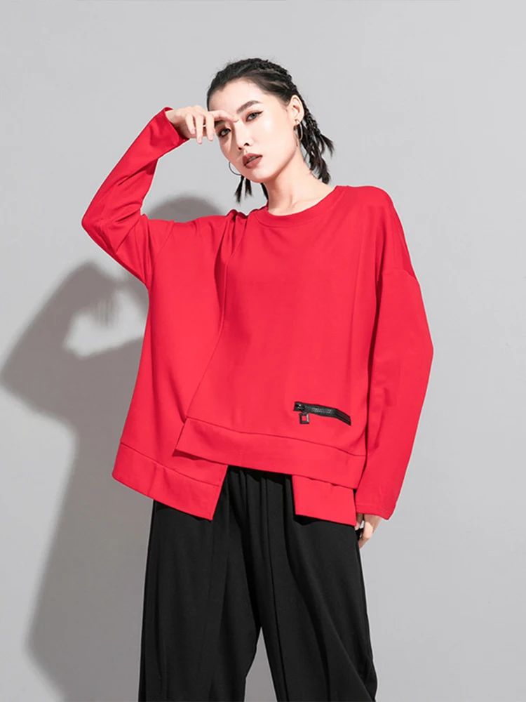 Max LuLu New Autumn Korean Fashion Tops Ladies Loose Long Sleeve Tee Shirts Womens Vintage Casual T-shirts Oversized Streetwear