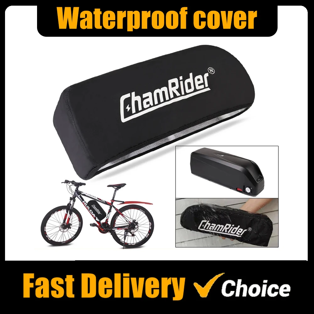 WaterProof cover for Ebike Battery Dust-Proof Anti-mud Cover Bag for Hailong Polly Style Lithium Batteries