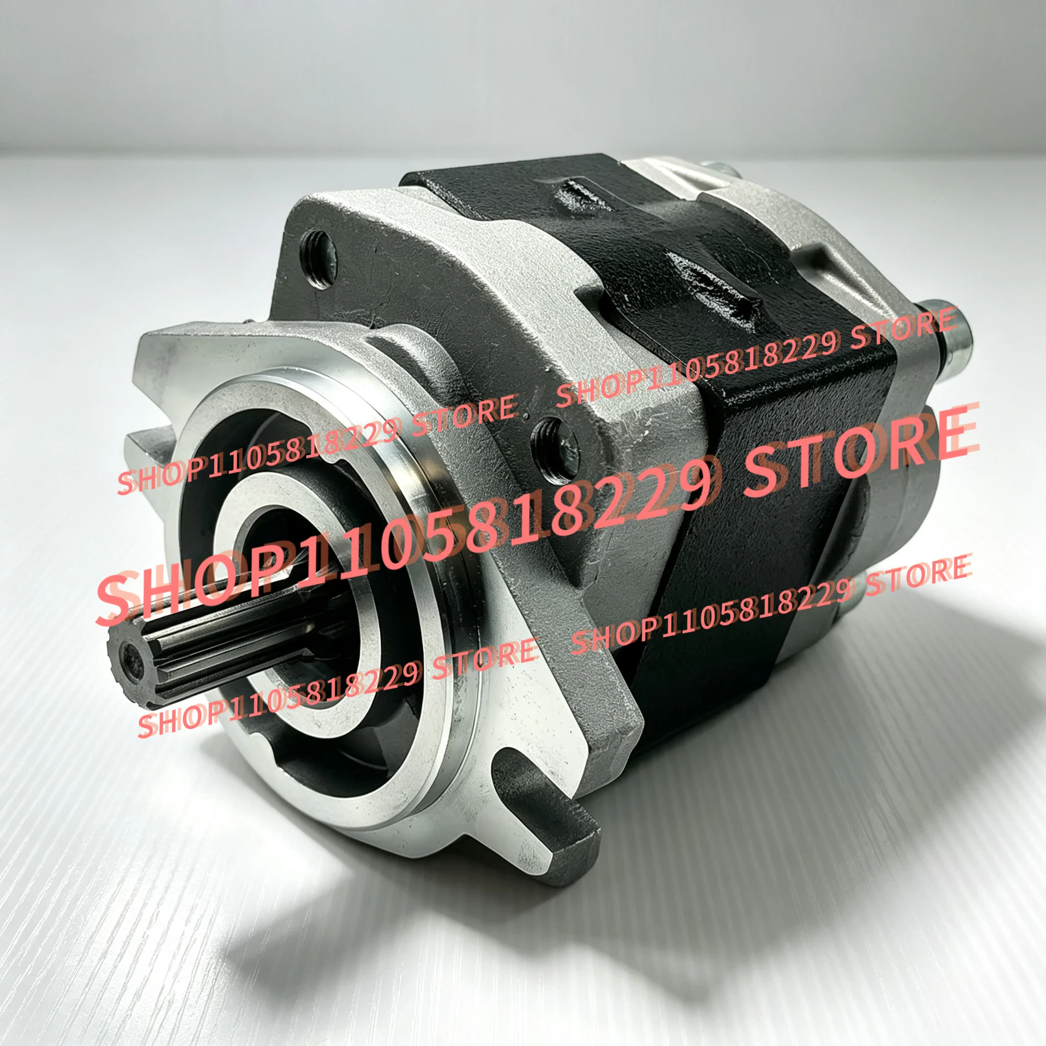 CBFZ Hydraulic Oil Pump, CBFZ-F319-ALK1X Forklift Gear Pump, Shaft Φ17mm, 10-tooth Installation Hole Φ82mm High-pressure Pump