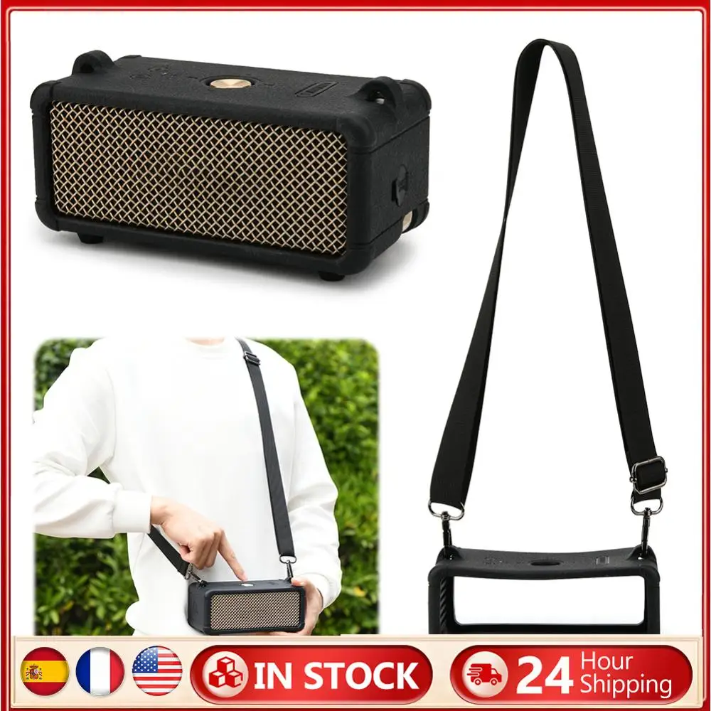 

Силиконовый портативный чехол с защитой от царапин, мягкий силиконовый чехол, противоударный чехол для динамика Marshall Emberton III, портативный BT-динамик