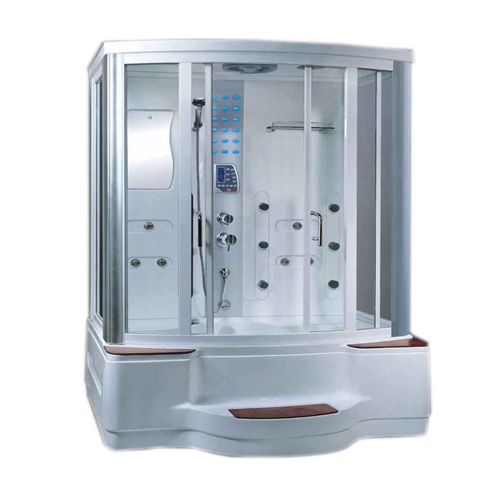 

1400X900X2150mm Luxury Bathroom Steam Shower Enclosure Computer Control Wet Sauna Room A-081