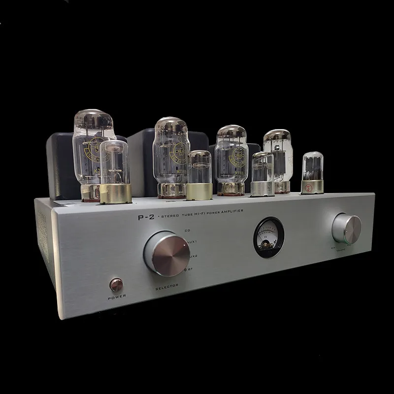 6L6G HIFI tube amplifier pure electronic tube push-pull  BT  lossless playback high-fidelity amplifier