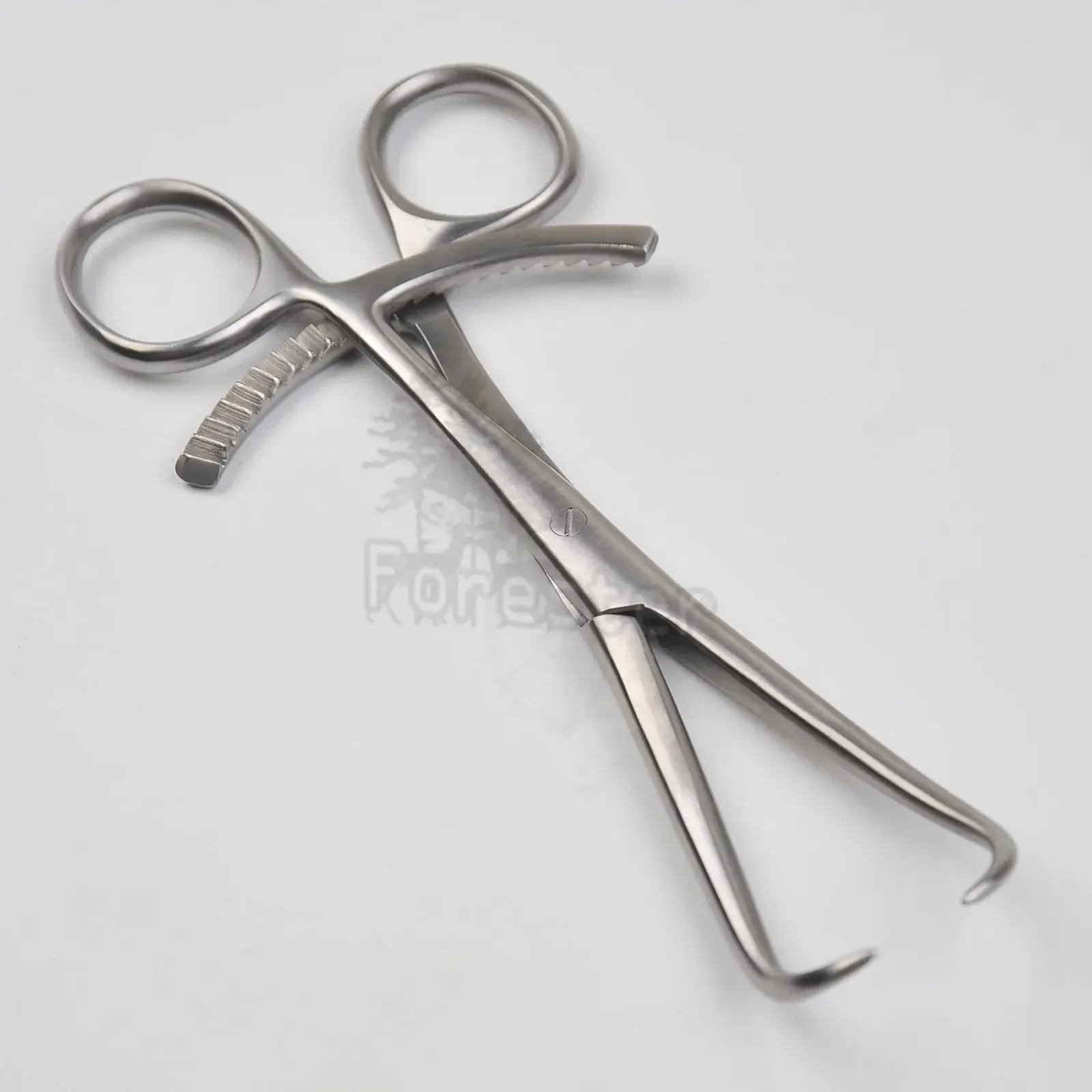 Pointed Bone Reduction Forceps Bone Forceps orthopedics Instruments Curved Surgical Long Ratchet Pointed Jaw Instruments