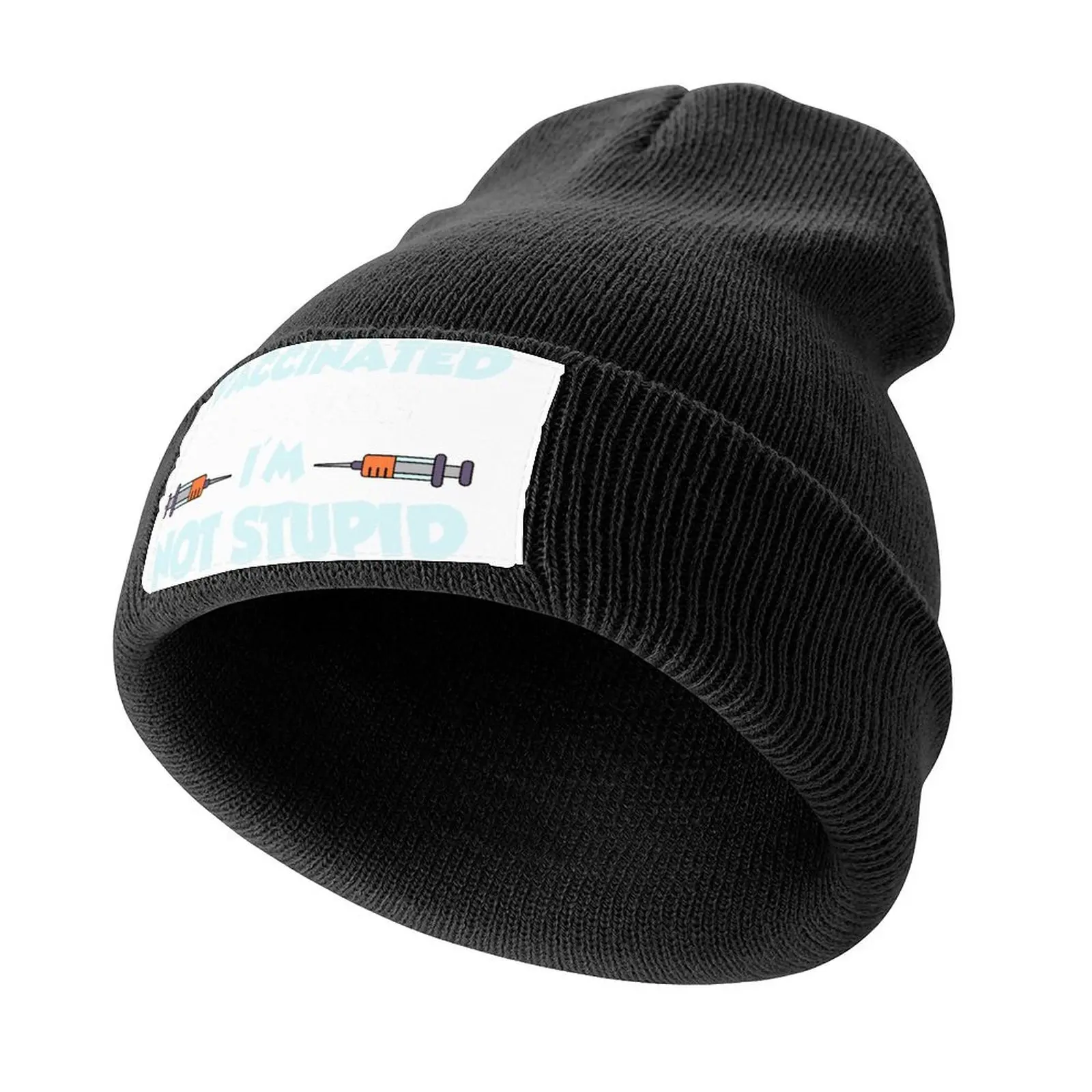 Vaccination Awareness Vaccinated Saying Knitted Cap hiking hat Hip Hop fishing hat For Women Men's