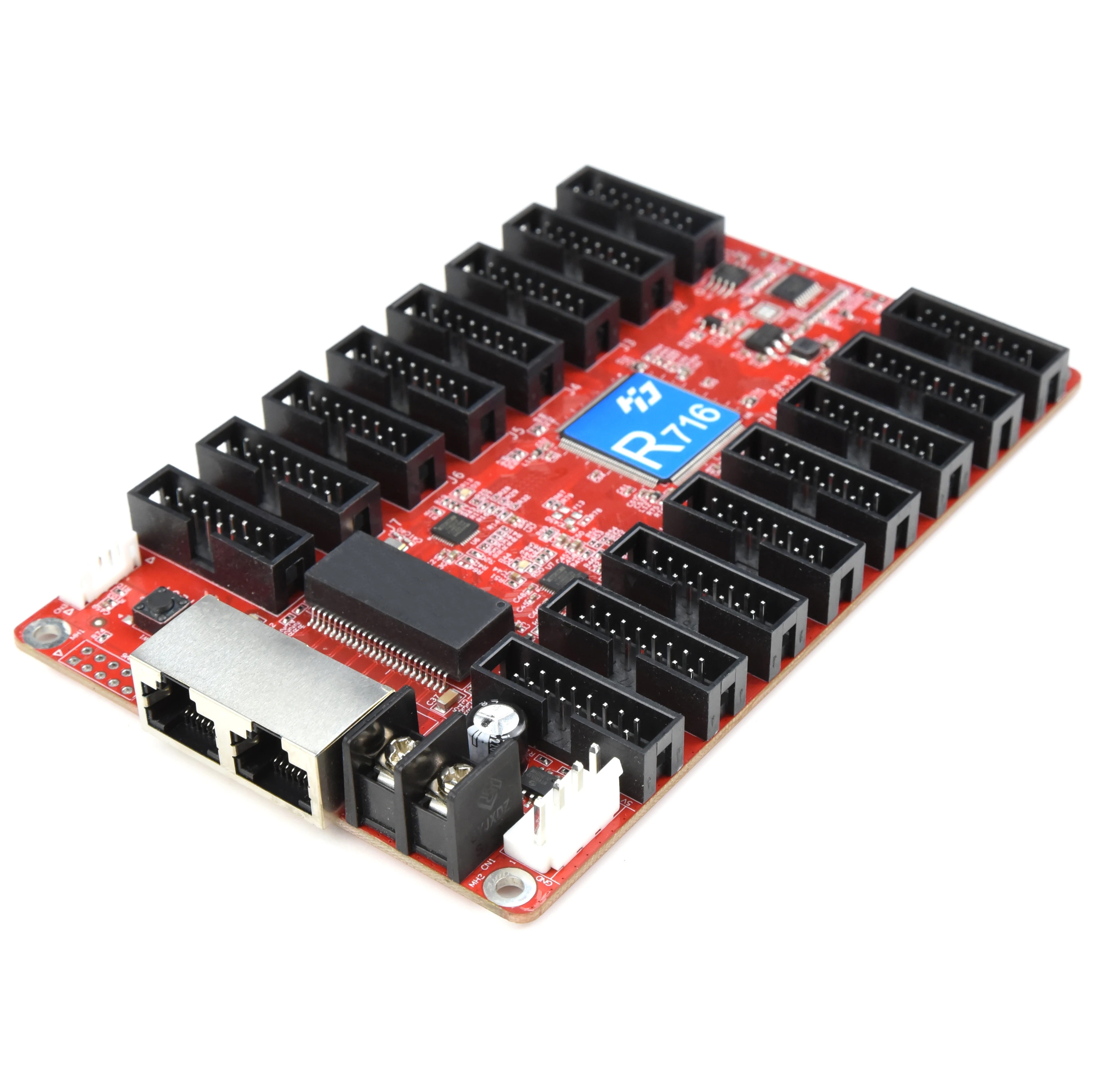 HUIDU Synchronous Asynchronous System HD-R716 Led Display Control HUB75E Port Receiving Card for LED Display