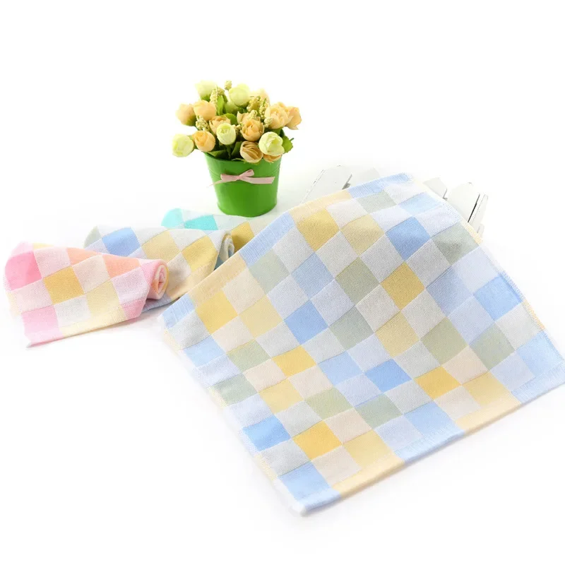 5 قطعة القطن لينة الوليد الطفل منشفة الطفل الوجه منشفة منديل الاستحمام تغذية الوجه منشفة مسح ملابس تجشؤ رعاية الطفل الطفل