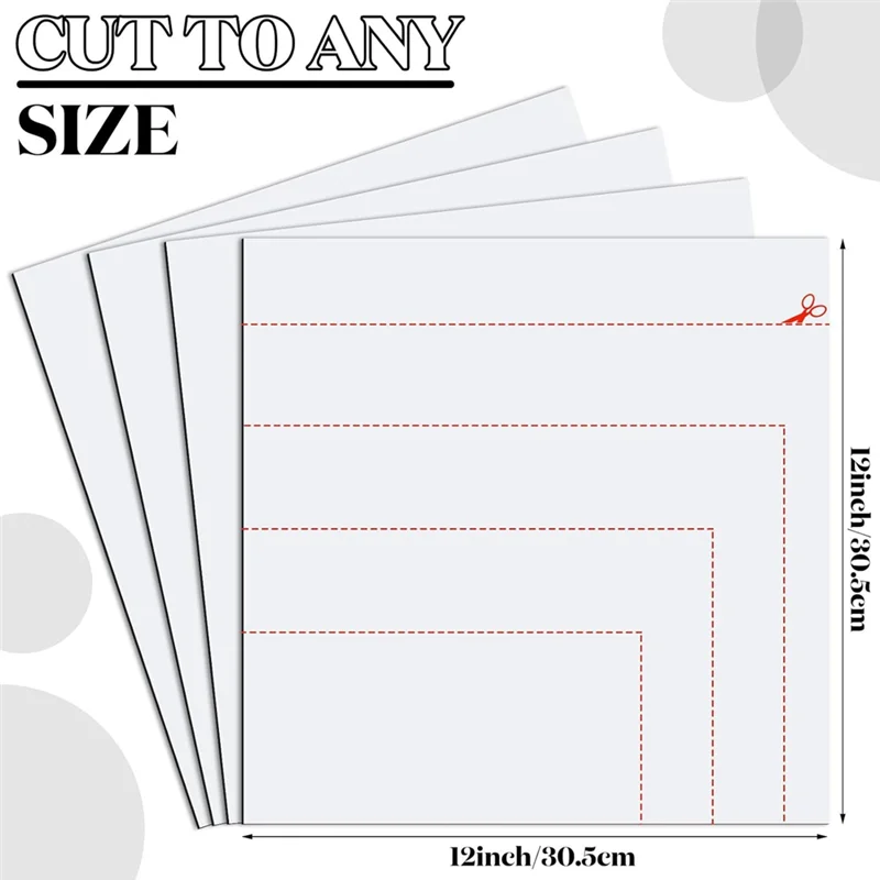 A60F-4-Piece Square Magnetic Vent Covers Thick Magnetic Floor Vent Covers For Ceiling Vents And Registers, Vents Not Included