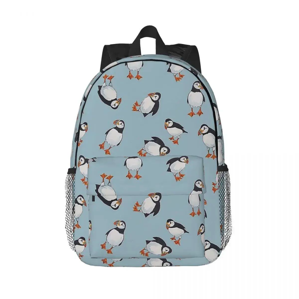 Perfectly Perfect Puffins Backpacks Teenager Bookbag Casual Children School Bags Travel Rucksack Shoulder Bag Large Capacity