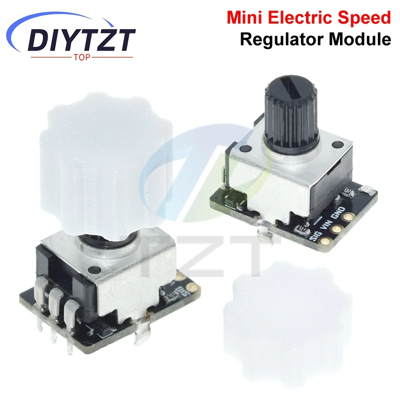 1/3 PCS DC 2.6-26 V Mini ESC Tester DIY Ventilador Brushless Motor de Aeromodelagem Simples Governador PWM