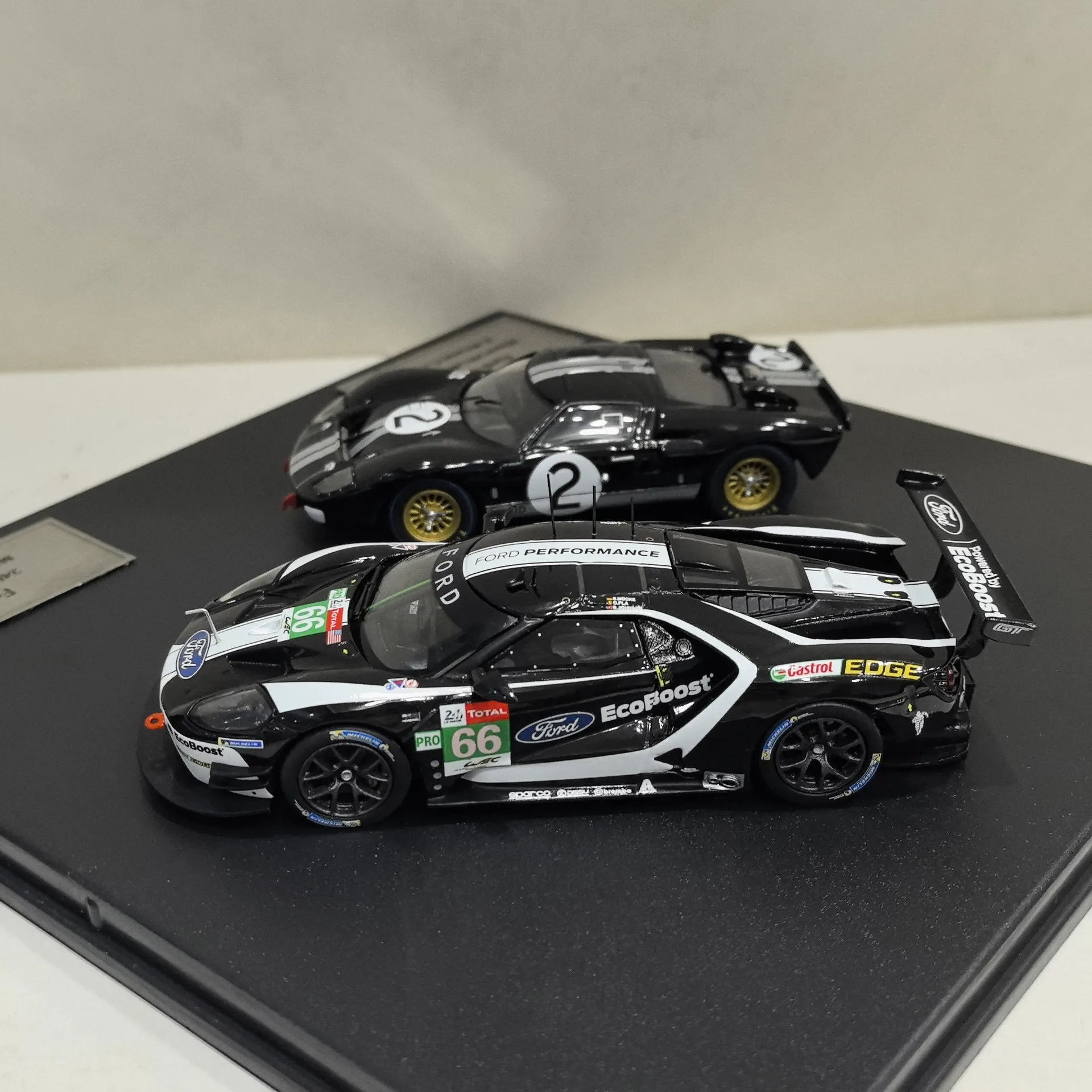 دييكاست IXO 1/43 مقياس فورد GT40 GT 24H لو مان سباق السيارات سبيكة سيارة نموذج تحصيل لعبة هدية تذكارية عرض الحلي