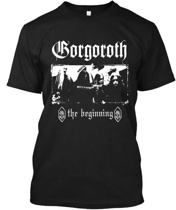 New Popular Gorgoroth The Beginning Norwegian Black Music Group T Shirt S 4XL