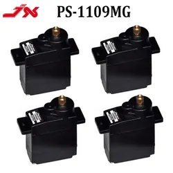 4PCS JX PS-1109MG 9g Metal Gear Servomotore analogico per 1/18 RC Auto Barca Robot Braccio Elicottero RC Giocattoli