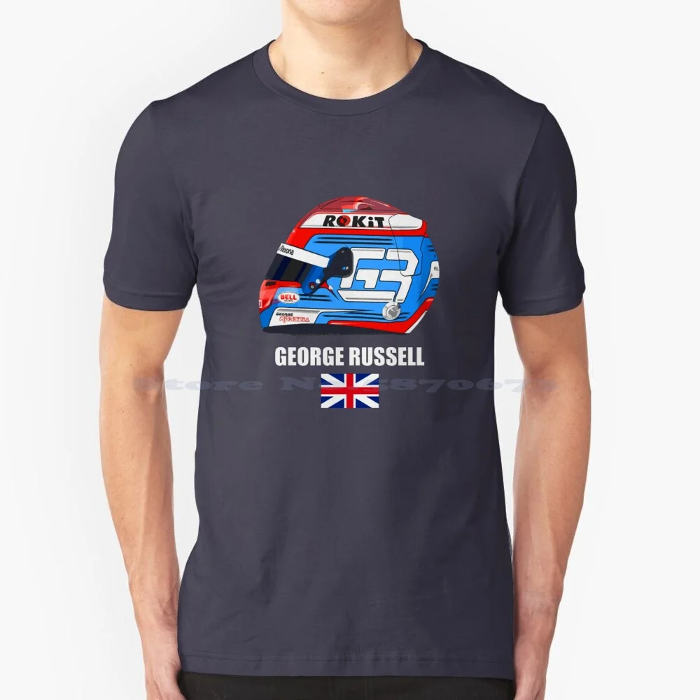 Hot Price !!-Head George Russell Protector T Shirt 100% Cotton Tee George Russell George Russell George Russell George Russell