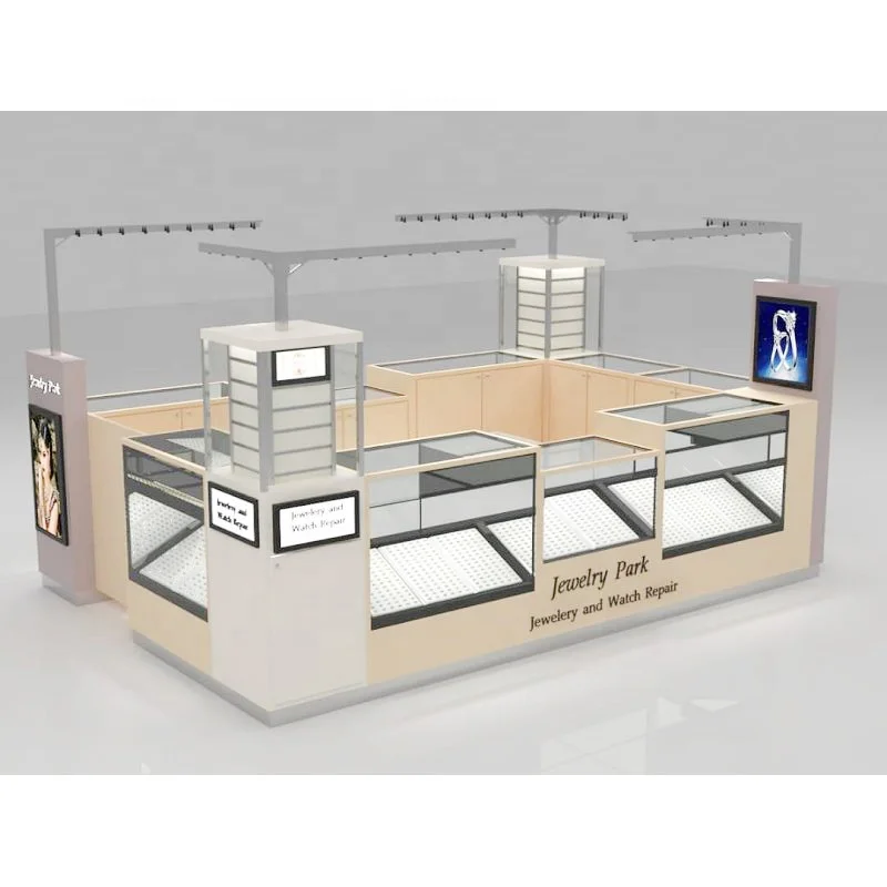 (customized)YOUYUAN Professional mall kiosk design jewelry shop counter design images