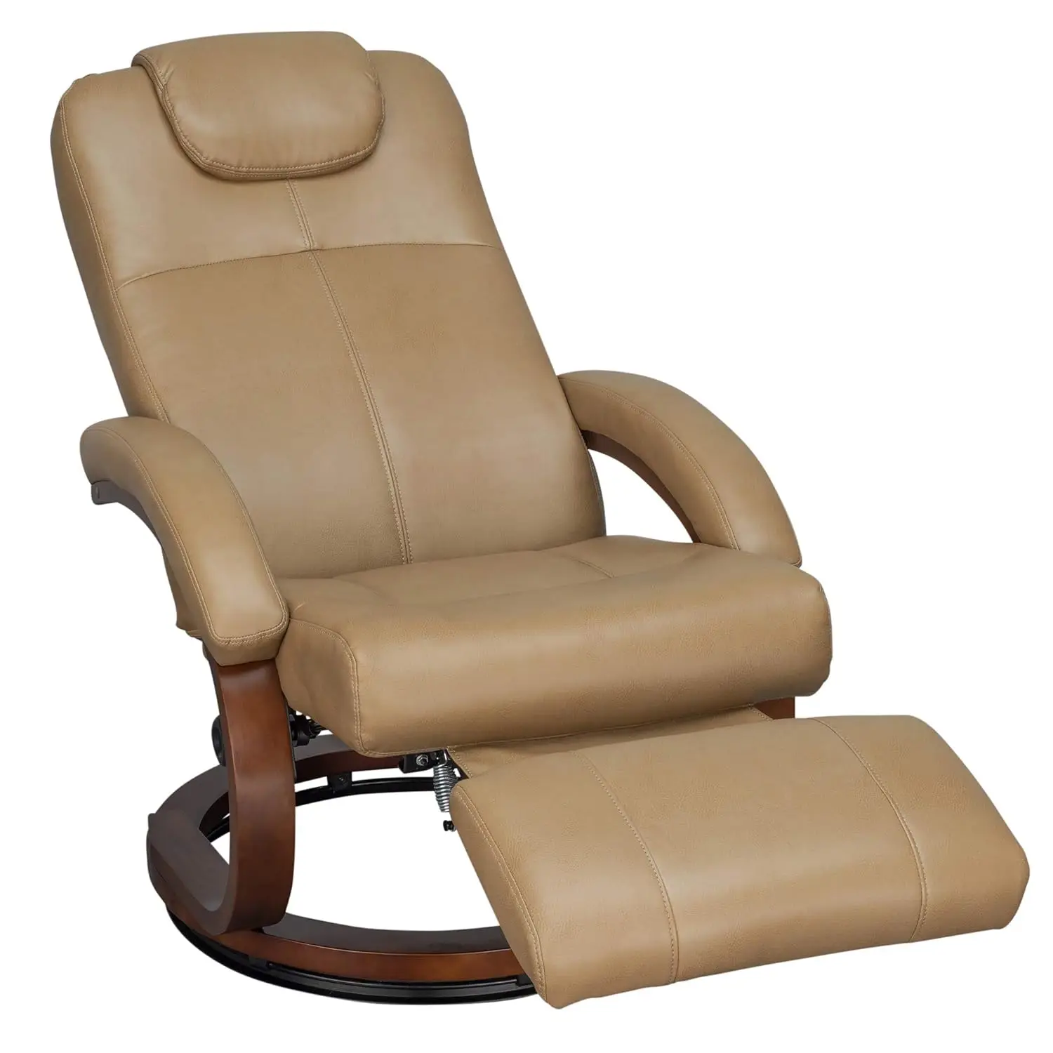 28 Inch Chestnut Modern Design RV Euro Chair Recliner Adjus  Comfort Reclining Seating for Recreational Vehicle Customized