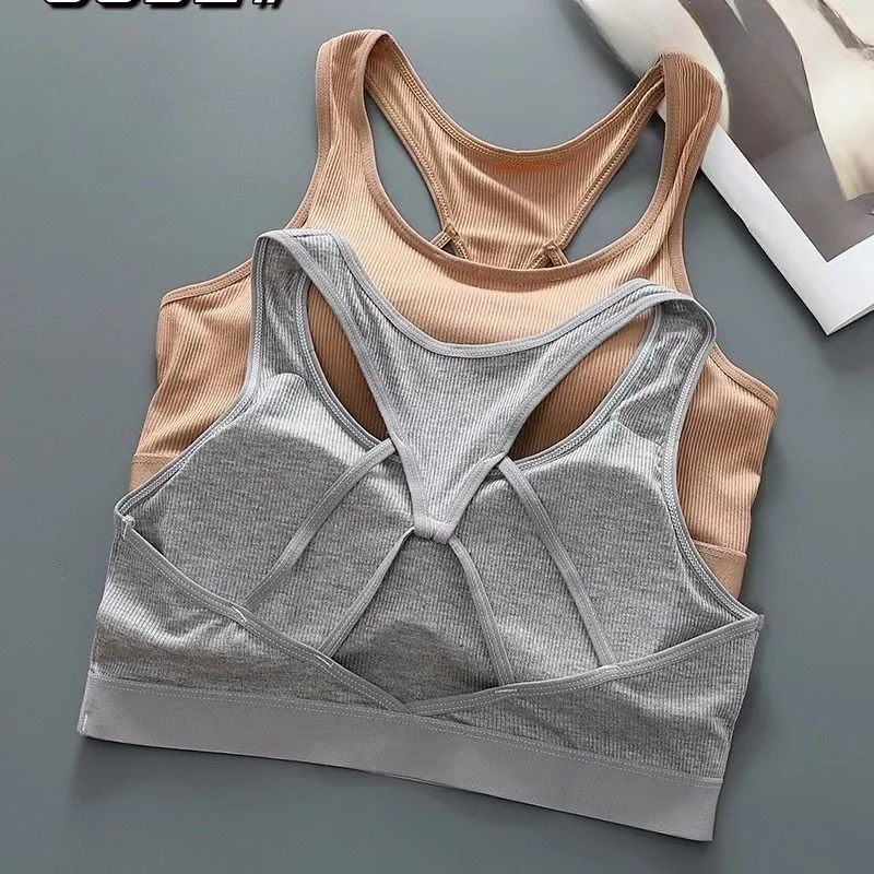 Sports Yoga set New underwire comfort back underwear for breathable tank tops