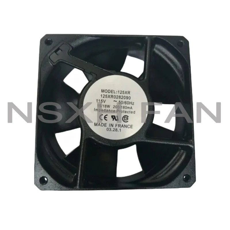 

125XR0282090 115V 16 15W 12038 METAL HIGH TEMPERATURE RESISTANCE COOLING FAN