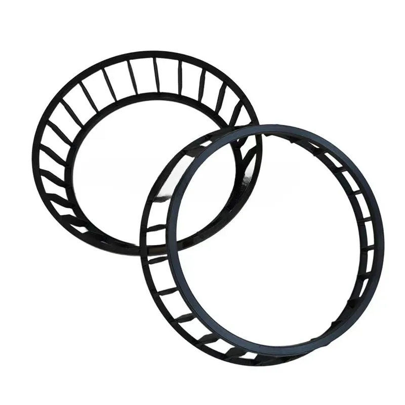 

Figzero 2pcs Front Rear Wheel Fixed Bearing Bracket Protective Ring For Scania For Volvo Truck