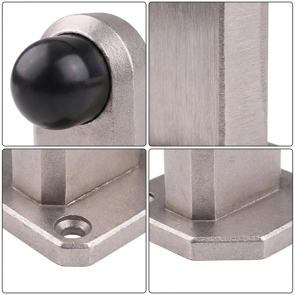 304 Stainless Steel Door Stop Anti-slip Doorstop As Shown In The Figure Anti-collision Door Stop 304 Stainless Steel Material