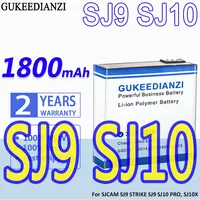 GUKEEDIANZI Battery For SJCAM M20 AIR SJ4000 SJ5000 SJ5000X M10 SJ7 Star/PRO/LUS/AIR SJ8 pro SJ9 MAX