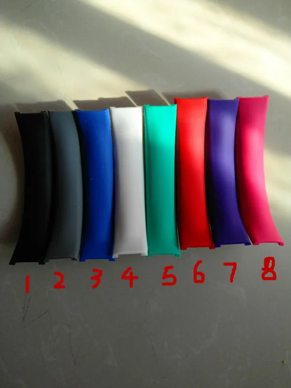 Replacement Colorful Top Headband Pad Cushion Rubber for Beat Solo and Solo Hd Headband Headphone