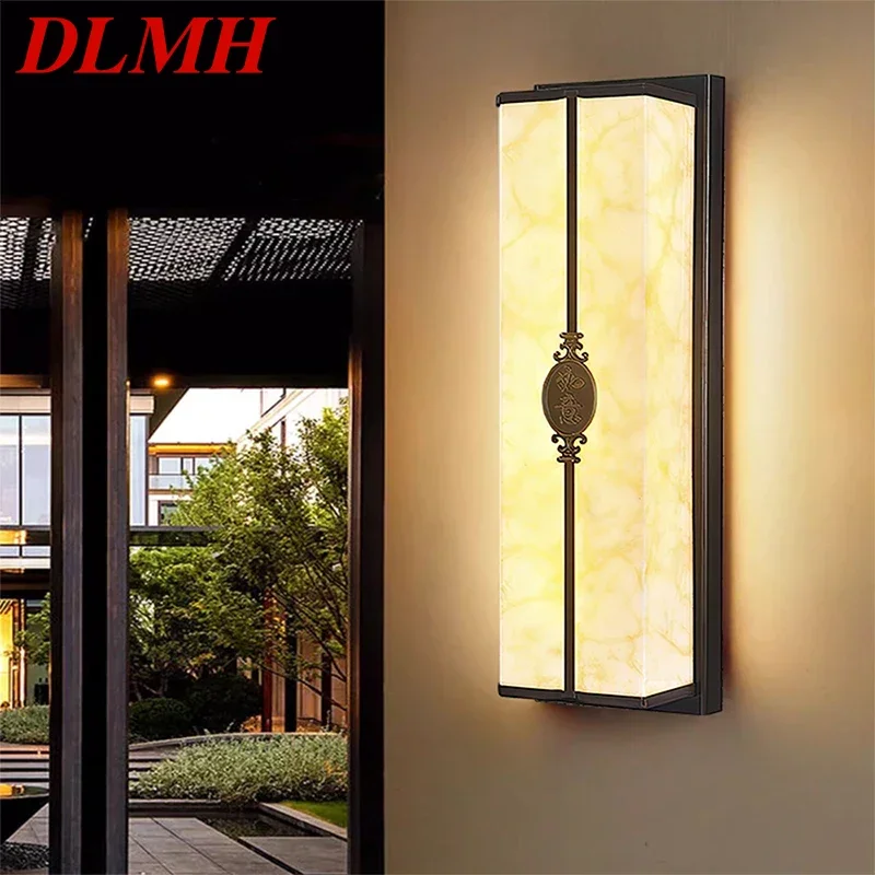 DLMH Contemporary LED Outdoor Wall Lamps Electric Simplicity Waterproof Balcony Hallway Courtyard Villa Gate Hotel