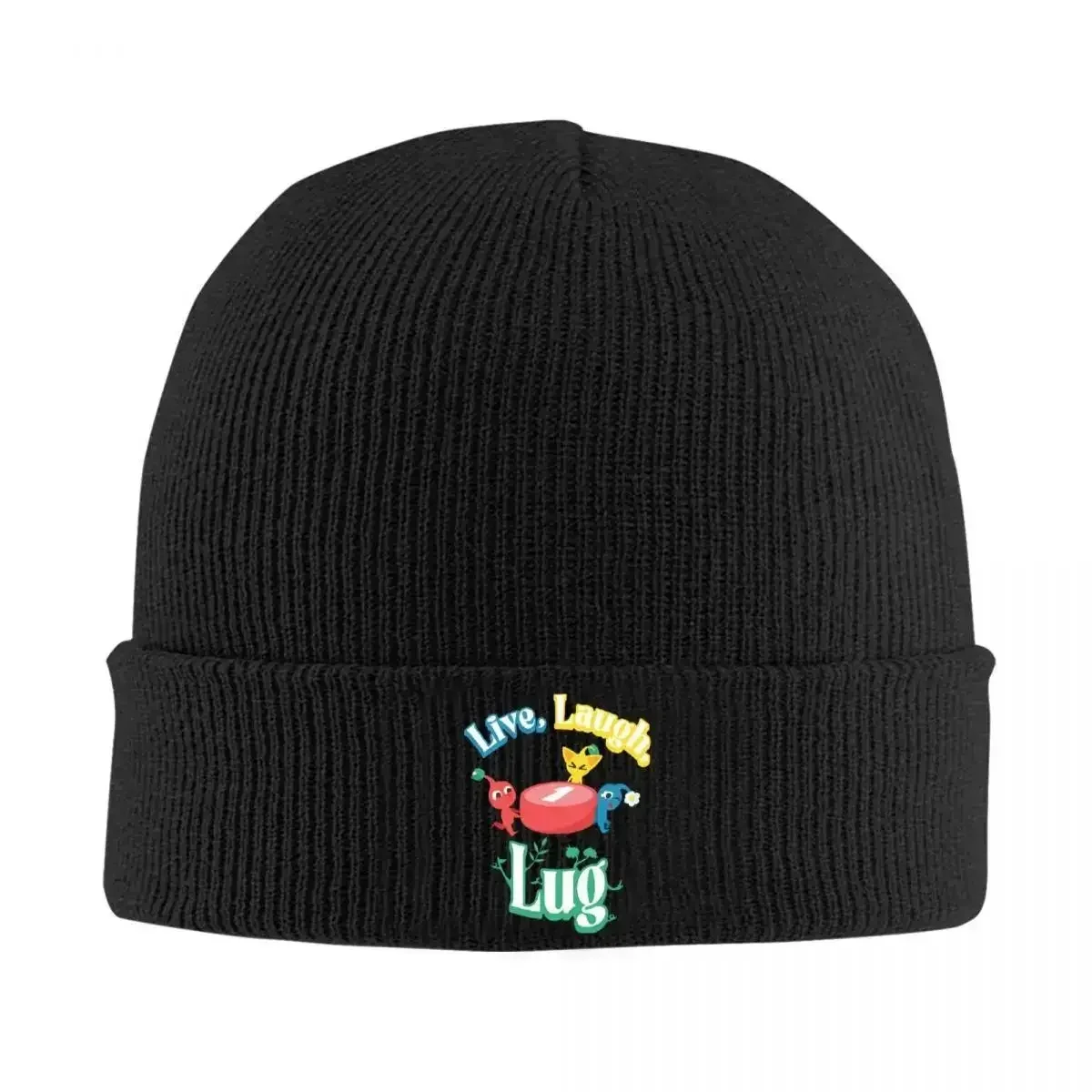 2026-nova-venda-quente-gorro-de-trico-pikmin-live-laugh-lug-touca-quente-de-outono-inverno-bone-de-jogo-novo-para-homens-e-mulheres-presentes