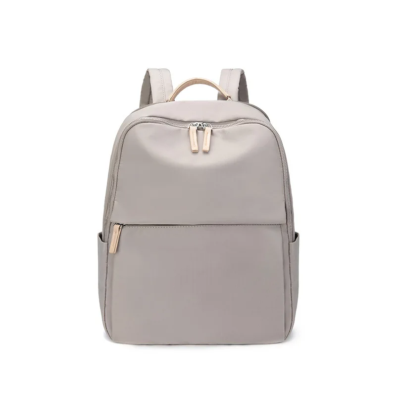 

Casual Backpack Women Oxford Cloth Lady Bags Solid Color Laptop Bag Double Shoulder School Bag Teenage Youth Travel Backpacks