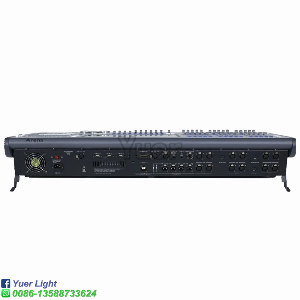 Professional Stage Lighting Console com Flight Case, Arena Controller, Titan no PC, Dmx512, Dj Lighting V1-6