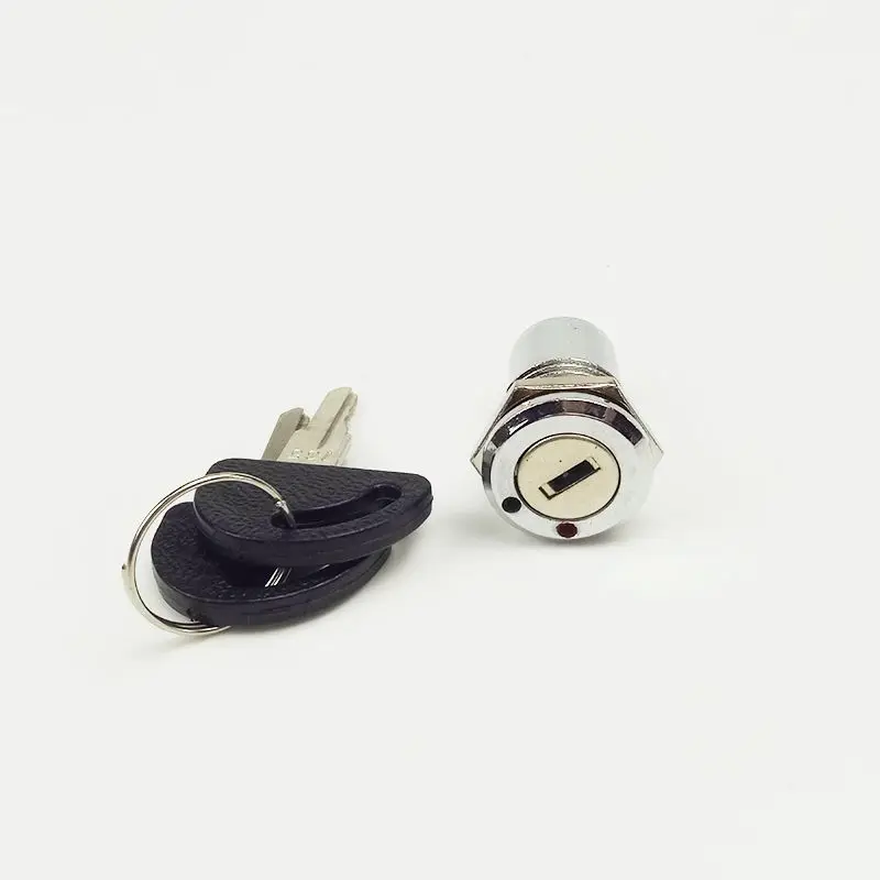 1pcs Keylock Switch AC 250V 2A 1NO 1NC 16mm Thread 2position (Off-On) 4 terminal